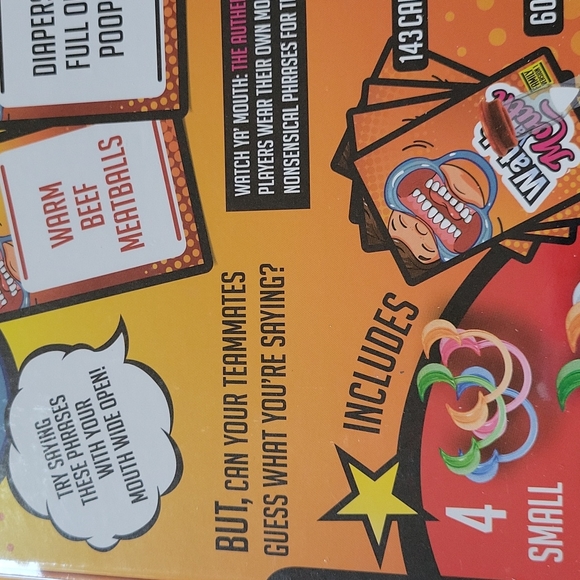 Watch Ya' Mouth FAMILY GAME  Laugh  Hilarious  Phrase Cards  Ages 8+  NEW - Picture 3 of 5